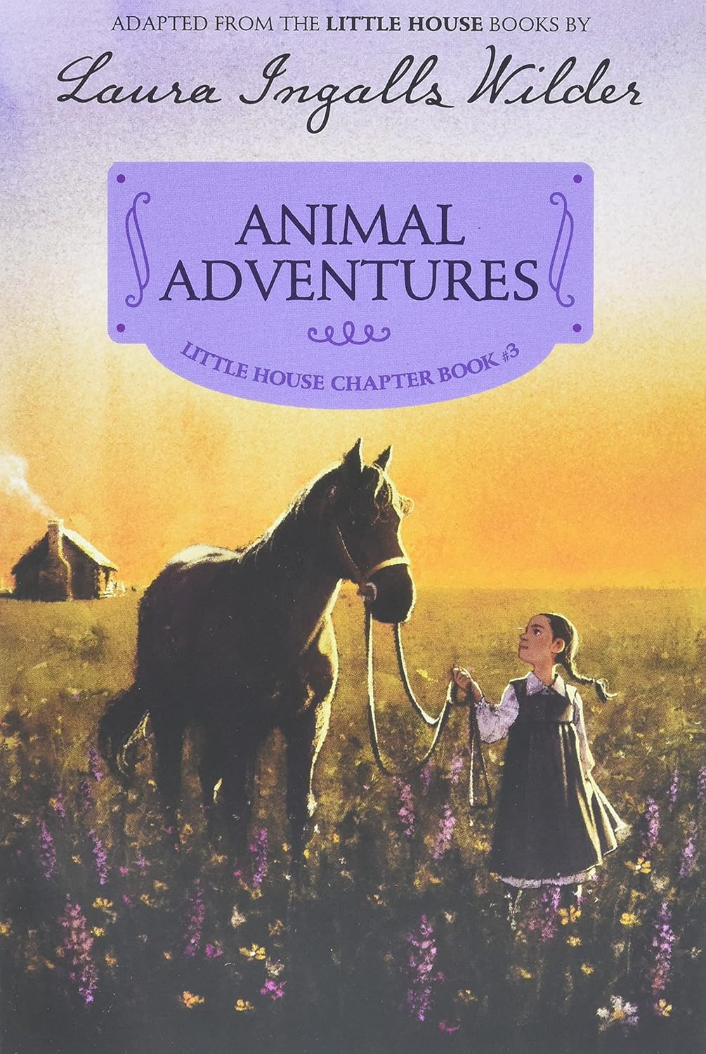 Animal Adventures: Reillustrated Edition – A Chapter Book About Laura Ingalls Wilder's Prairie Life for Kids