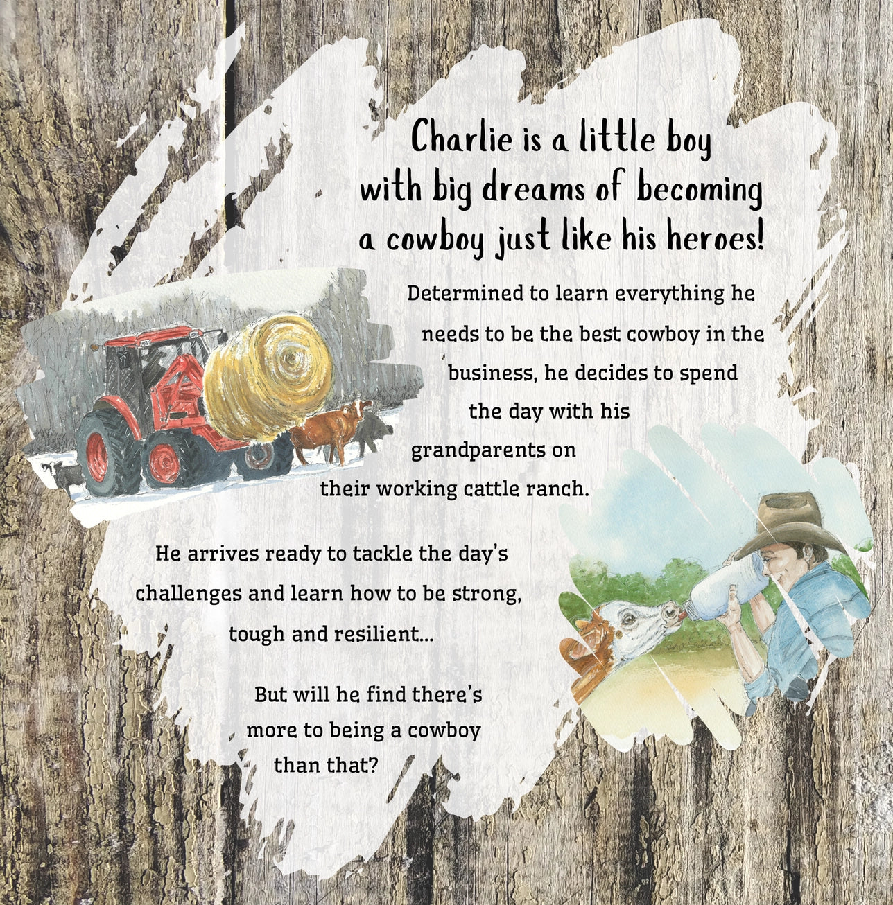 Charlie Learns To Be A Cowboy