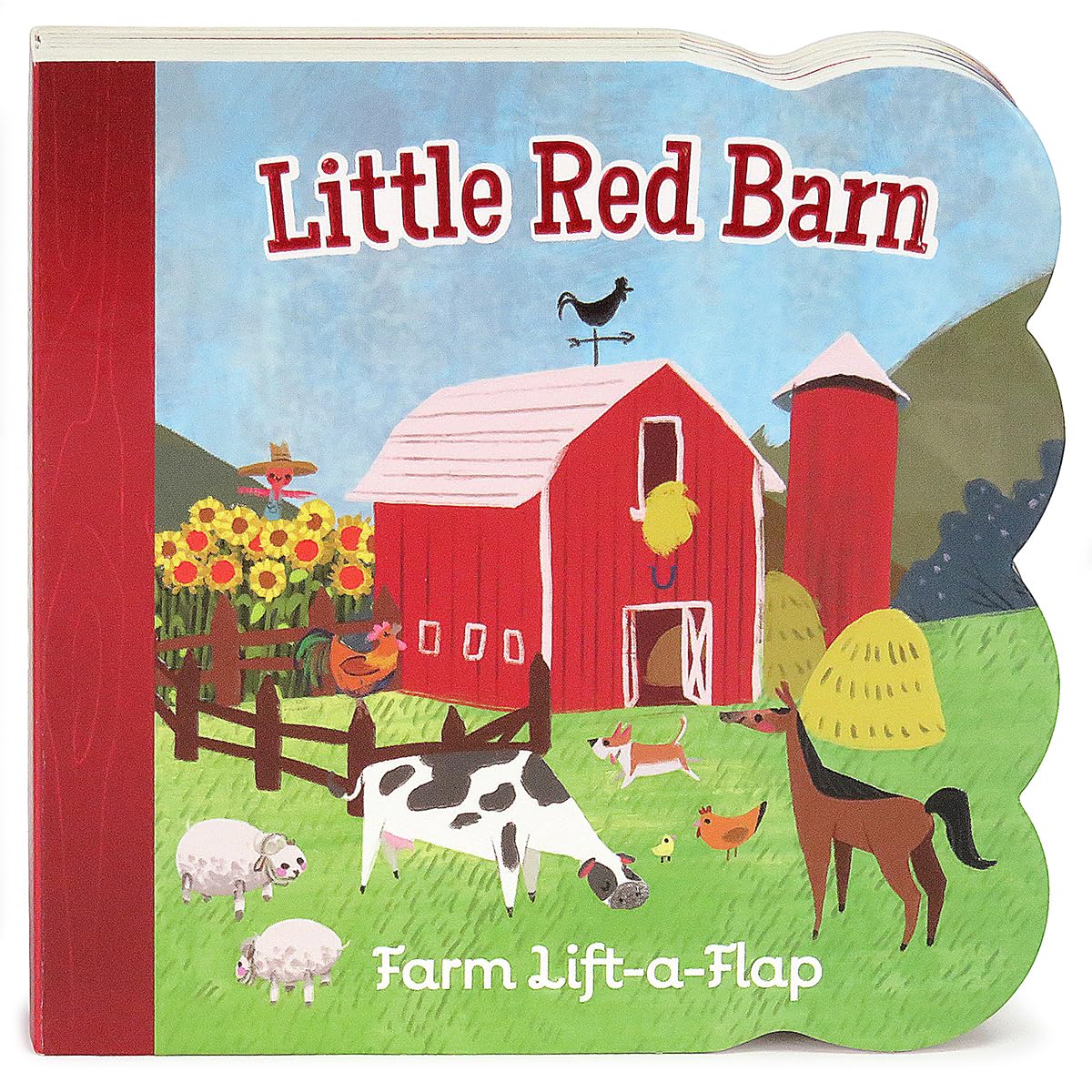 Little Red Barn - A First Lift-a-Flap Farm Board Book for Babies and Toddlers