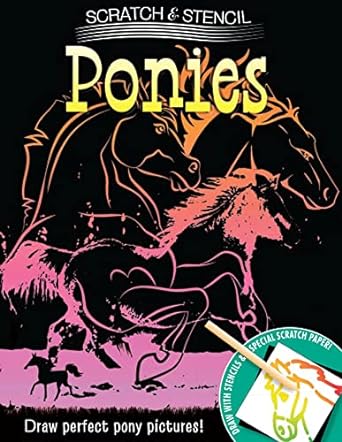 Scratch & Stencil: Ponies