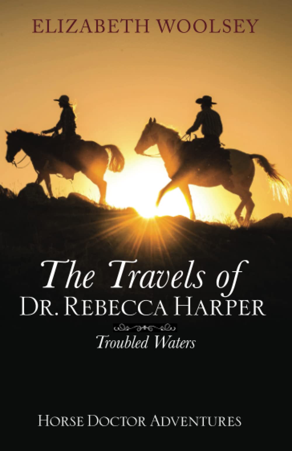 Troubled Waters (Book 2 of 4: Dr. Rebecca Harper Historical Western Time Travel Adventure))