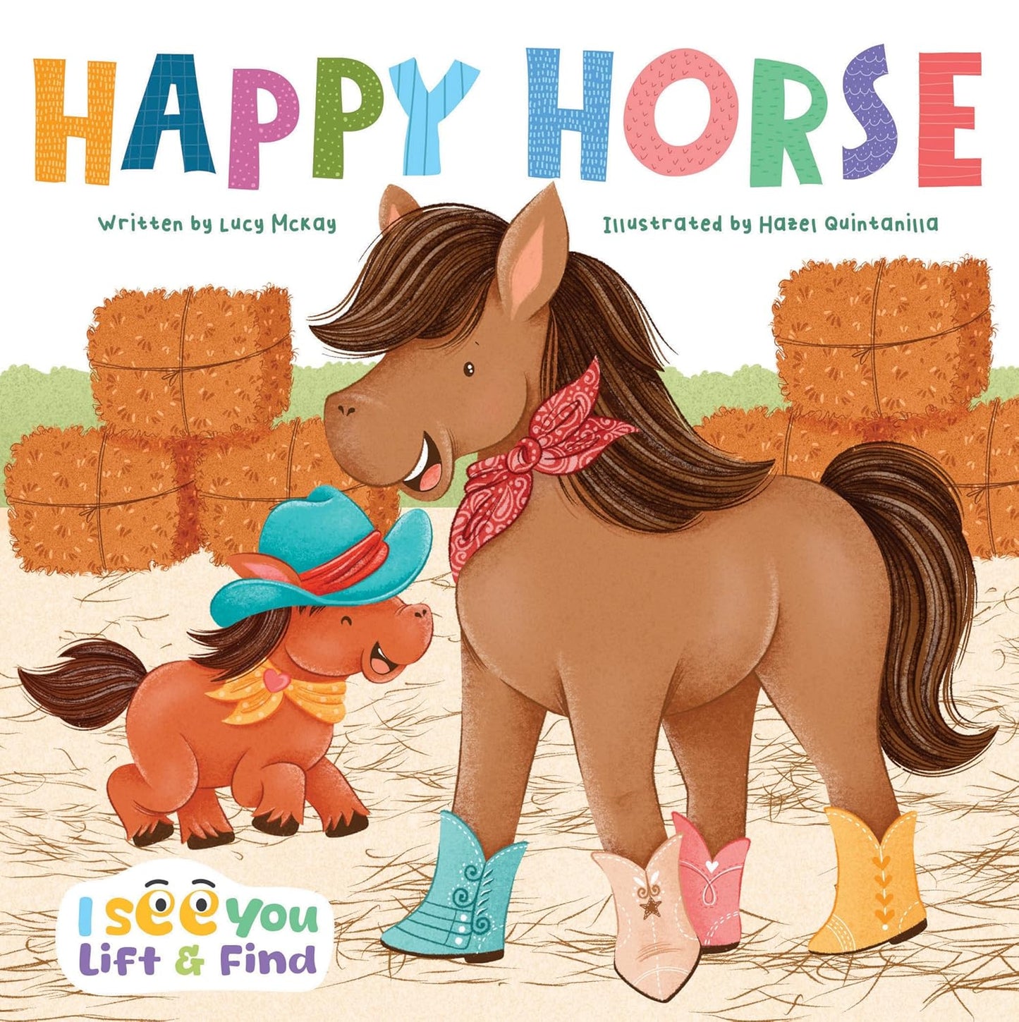 Happy Horse (I See You) Board book – Lift the flap