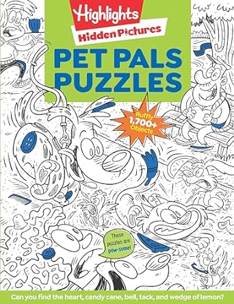 Pet Pals Puzzles (Highlights Hidden Pictures)