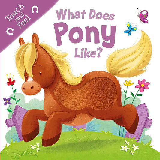 What Does Pony Like? (A Touch & Feel Board Book)