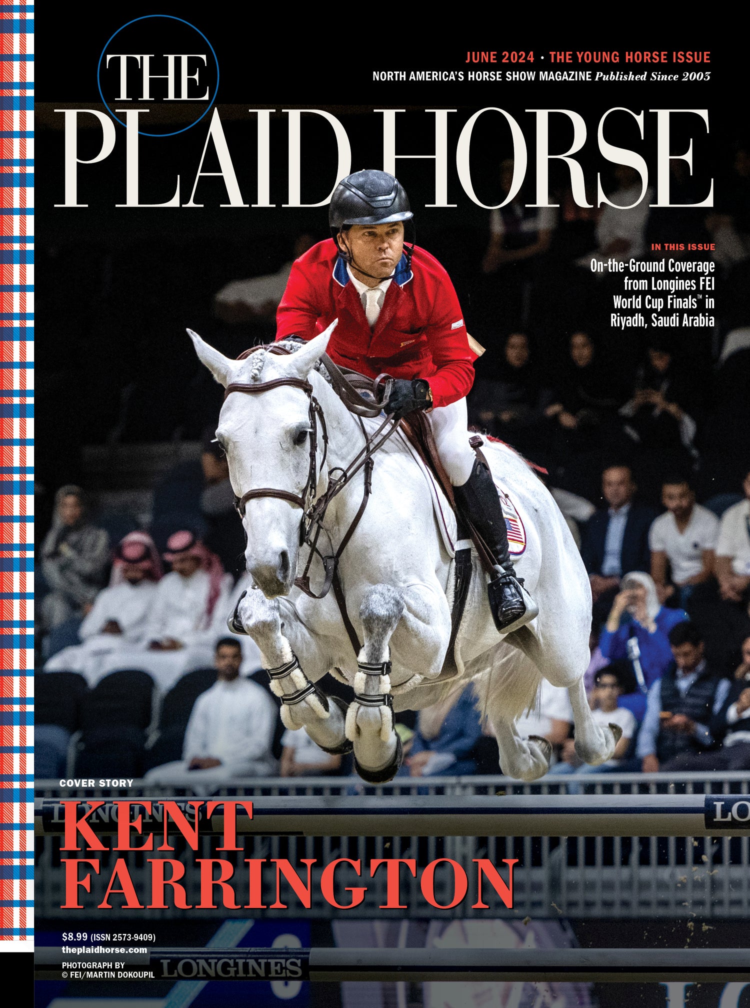 Seen in 'The Plaid Horse' Magazine