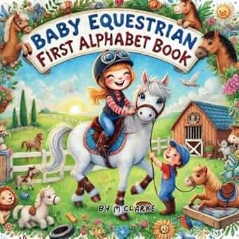 Baby Equestrian First Alphabet Book: A Fun and Educational Alphabet Adventure for Little Horse Lovers