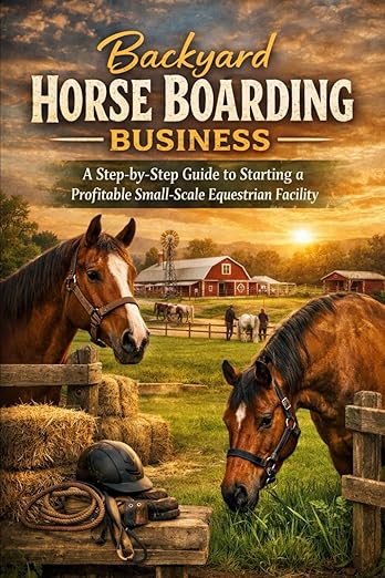 Backyard Horse Boarding Business: A Step-by-Step Guide to Starting a Profitable Small-Scale Equestrian Facility