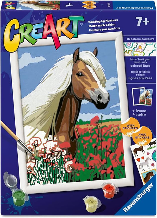 Haflinger CreArt Paint by Numbers Kit