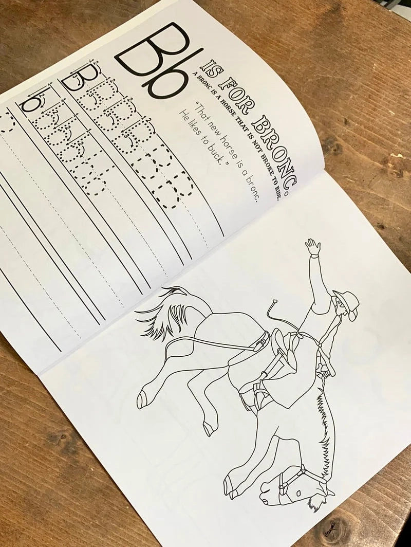 Ranching: Pre-K & Kindergarten Abc Workbook