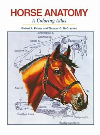 Horse Anatomy: A Coloring Atlas