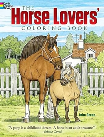 Horse Lovers' Coloring Book