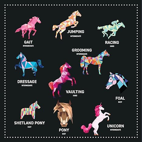 My Sticker Paintings: Horses